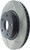 Sport Slotted Brake Rotor, Front Left | STE126.44040SL