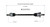 BMW (Convertible/Coupe/Sedan/Wagon - 2.0, 3.0) CV Axle Assembly  - Rear Right | GSPNCV27031
