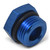 12AN Straight Thread Plug Adapter Fitting And O-Ring With Blue Finish | RUS660300