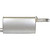 SoundFX Direct Fit Exhaust Muffler 2.25" Inlet (ID) 2" Outlet (OD) | WEX27258