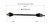 Volkswagen (2.5) CV Axle Assembly  - Front Right | GSPNCV72131