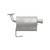 Quiet-Flow SS Direct Fit Exhaust Muffler 2.75" Outlet (OD) | WEX21904