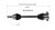 05-12 Nissan Pathfinder (4.0) CV Axle Assembly  - Rear | GSPNCV53010