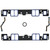 Intake Manifold Gasket Set - Chevrolet V8 Small Block, 0.12" Thick, 1.30" x 2.31" Port | 5571289-5
