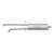 Quiet-Flow SS Direct Fit Exhaust Muffler Assembly 2.75" Outlet (OD) | WEX56209