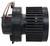 Flanged Vented CCW Blower Motor w/ Wheel | 4SE75023