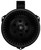 Flanged Vented CCW Blower Motor w/ Wheel | 4SE75035