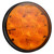 SuperNova® 4" 10-Diode Pattern LED Stop Tail Turn Light, Grommet Mount, Male Pin, Auxiliary Turn, 24V | GRO52093