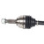 07-12 Nissan Versa 1.8 S (1.8) CV Axle Assembly  - Front Left | GSPNCV53905