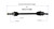 Ford, Lincoln CV Axle Assembly  - Rear Left | GSPNCV11036