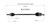 06-11 Hyundai Accent CV Axle Assembly  - Front Right | GSPNCV75531