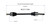 15-22 Ford Mustang (5.0) CV Axle Assembly  - Rear Left | GSPNCV11194