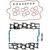 Engine Intake Manifold Gasket Set | 557MS 98011 T-3