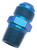 10AN Straight Flare To 3/8" Pipe Adapter Fitting With Blue Finish | RUS670030