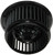 Flanged Vented CCW Blower Motor w/ Wheel | 4SE76602