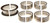 Engine Crankshaft Main Bearing Set | MAHMS-1948P-10