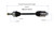 Ford, Lincoln, Mercury (2.5, 3.0) CV Axle Assembly  - Front Right | GSPNCV11013