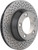 Premium Coated Vented Rear Disc Brake Rotor | BBB09.6665.11