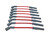 Super Conductor Spark Plug Wire Set - 99-13 GM Truck & SUV - Red | MSD32829