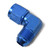 6AN 90 Degree Swivel Female To 3AN Male Adapter Fitting With Blue Finish | RUS614806