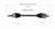 14-19 Chevrolet Corvette CV Axle Assembly  - Rear | GSPNCV10146