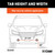 Custom Tow Bar Base Plate, Select Jeep Cherokee | CRT70103