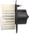 Flanged Closed CW Blower Motor w/ Wheel | 4SE35345