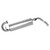 Quiet-Flow SS Direct Fit Exhaust Muffler Assembly 2.12" Inlet (OD) 1.875" Outlet (OD) | WEX54254