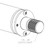 Floorshift Tilt Column: 2 in dia; 32 length 1 -48 Shaft Mill Finish | FLAFR20006-48