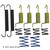 Emergency Brake Shoe Hardware Kit | BEC084-1659