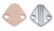 Fuel Pump Block-Off Plate; "Custom" Style; BB Chevy 396-454, V6 (or Others W/1-3/4" Centers)- Chrome | 5182058