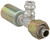 Straight Female O-Ring with R134a Service Port, Aluminum, Standard Dia. Beadlock | 4SE14928