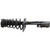 Quick-Strut Rear Left Suspension Strut and Coil Spring Assembly | MON172310