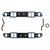 Intake Manifold Gasket Set - Chevrolet V8 Small Block, 0.065" Thick, 1.28" x 2.09" Port | 5571205 S-3