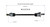 BMW (2.0, 3.0 - AWD) CV Axle Assembly  - Rear Right | GSPNCV27018