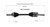 Nissan (AWD) CV Axle Assembly  - Front Left | GSPNCV53000