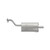 Quiet-Flow SS Direct Fit Exhaust Muffler Assembly 1.75" Inlet (OD) 2.25" Outlet (OD) | WEX54427