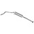 Quiet-Flow SS Direct Fit Exhaust Muffler Assembly 1.95" Inlet (OD) 2" Outlet (OD) | WEX47716