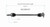 17-19 Toyota Sienna CV Axle Assembly  - Rear | GSPNCV69107