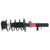 Quick-Strut Front Left Suspension Strut and Coil Spring Assembly | MON272749