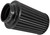 Universal Clamp-On Air Filter, Black - 3.5" (ID) x 8.75" (H) | KNERU-3105HBK