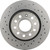 Premium UV Coated Xtra Cross Drilled Front Brake Rotor | BBB09.9167.1X