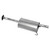 Quiet-Flow SS Direct Fit Exhaust Muffler Assembly 2" Inlet (OD) 2" Outlet (OD) | WEX54038