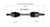 06-13 Suzuki Grand Vitara CV Axle Assembly  - Front Right | GSPNCV68001