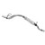 Direct Fit Exhaust Resonator and Pipe Assembly 2.25" Inlet (OD) 2" Outlet (OD) | WEX55275