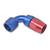 10AN ProClassic Swivel 90 Degree 5/8" Radius Hose End With Red/Blue Finish | RUS610180