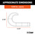 Tow Hook with Hardware (10,000 lbs., Black) | CRT22411