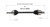 Cadillac, Chevrolet (4.4, 4.6, 6.0, 6.2) CV Axle Assembly  - Rear | GSPNCV10999