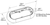 Surface-Mount Snap-In Flange For 6" Oval Lights, Black | GRO42152