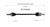 Geo, Toyota (Coupe - FWD) CV Axle Assembly  - Front Right | GSPNCV69028